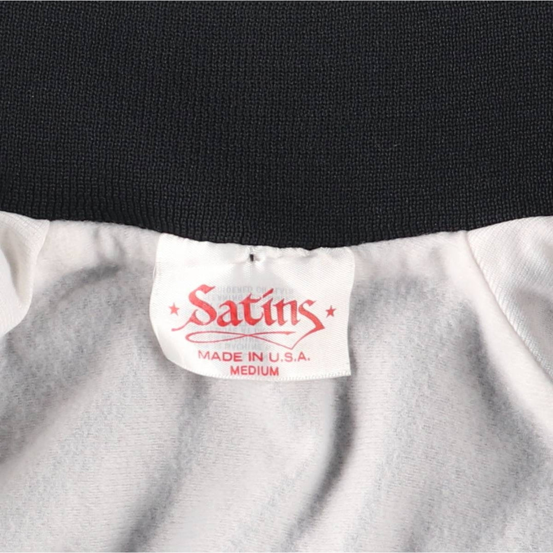 Vintage 1980'S KAESER KOMPRESSOREN nylon stadium jacket, size M, men's size M. Nylon black type Vintage Second Hand