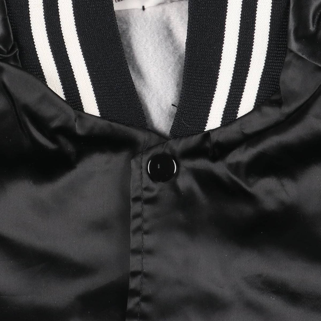 Vintage 1980'S KAESER KOMPRESSOREN nylon stadium jacket, size M, men's size M. Nylon black type Vintage Second Hand