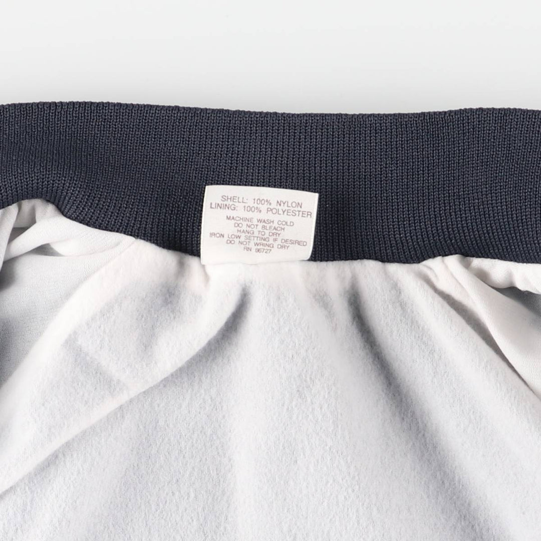 Vintage 90'S AUBURN nylon jacket with back logo, made in the USA, size L. Nylon navy blue type Vintage Second Hand