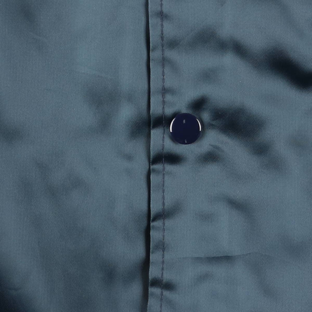 Vintage 90'S AUBURN nylon jacket with back logo, made in the USA, size L. Nylon navy blue type Vintage Second Hand