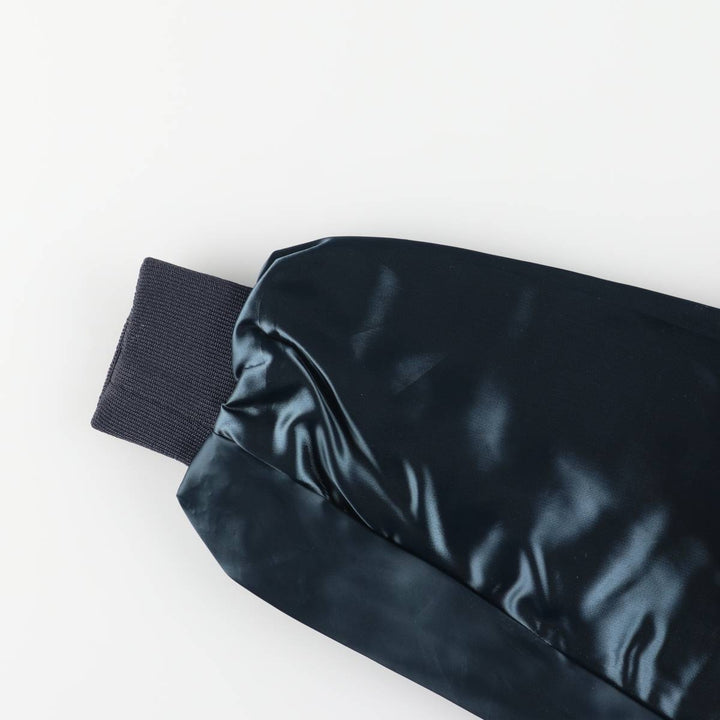 Vintage 90'S AUBURN nylon jacket with back logo, made in the USA, size L. Nylon navy blue type Vintage Second Hand