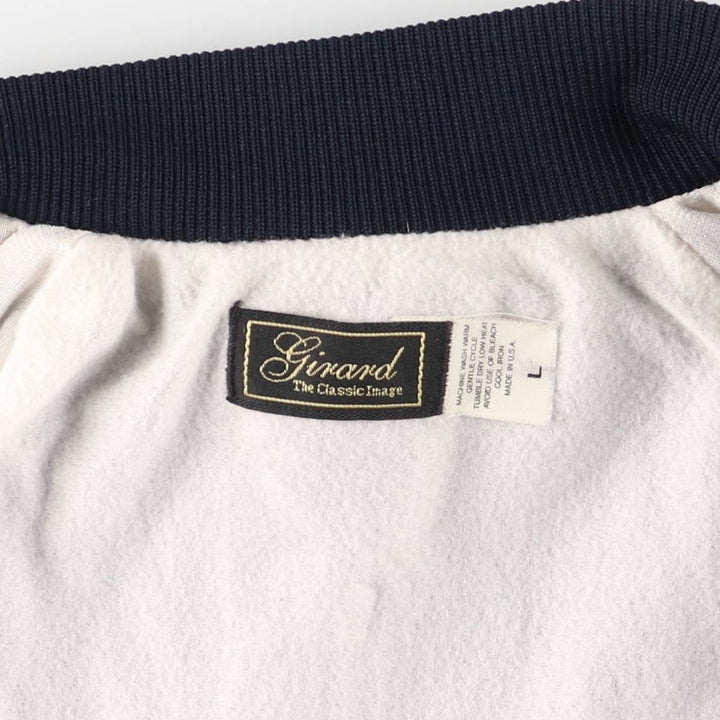 Girard Nylon Blouson, Made in USA, Men's Size L unclear navy blue type Vintage Second Hand