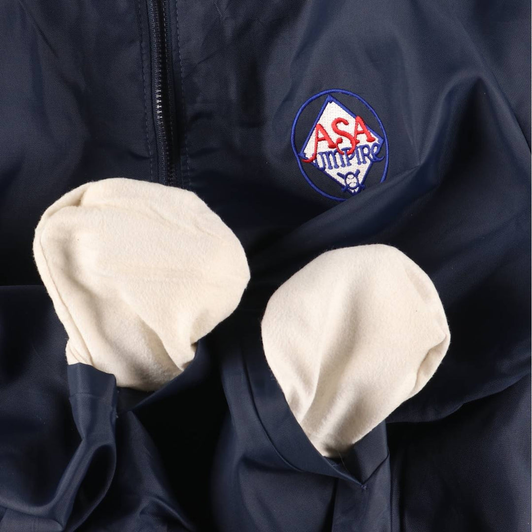 Girard Nylon Blouson, Made in USA, Men's Size L unclear navy blue type Vintage Second Hand