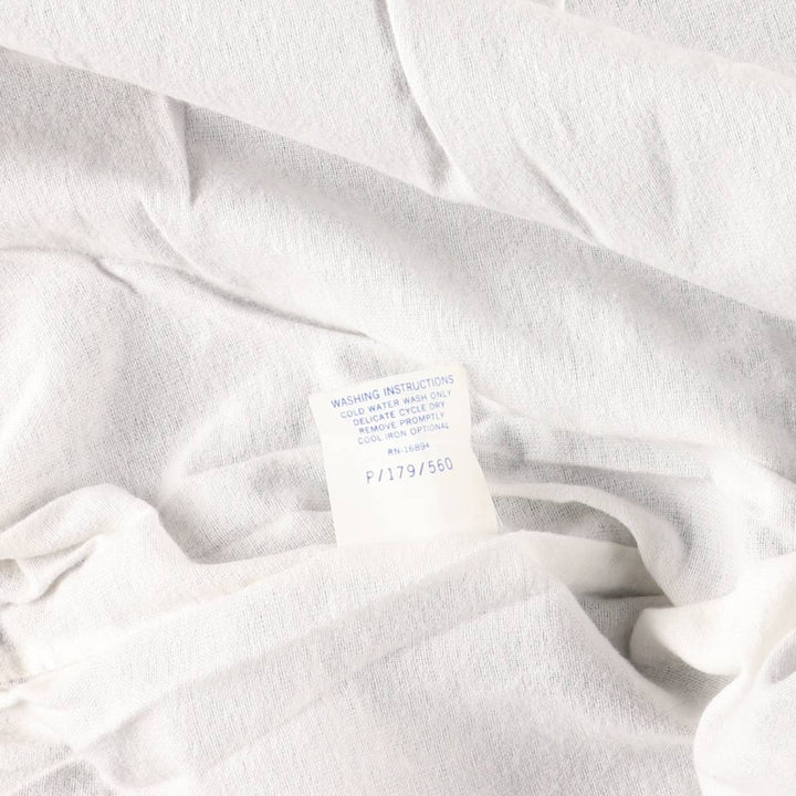 80'S Sportsmaster nylon blouson, made in USA, men's size L Nylon black type Vintage Second Hand