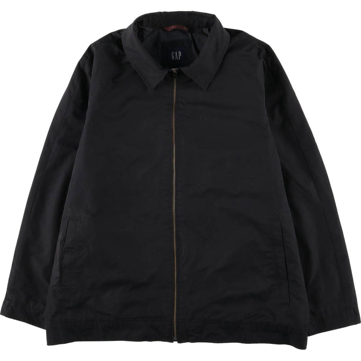 2000'S GAP collared jacket, men's size L unclear black type Vintage Second Hand