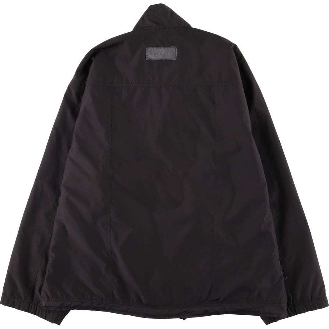 Lacoste windbreaker, men's size XL polyester black type Vintage Second Hand