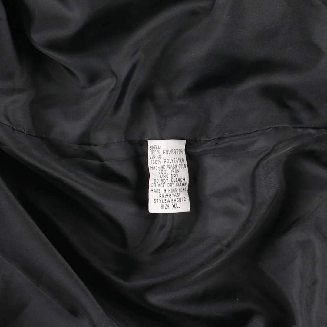 Lacoste windbreaker, men's size XL polyester black type Vintage Second Hand