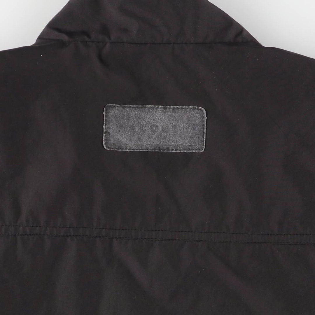 Lacoste windbreaker, men's size XL polyester black type Vintage Second Hand