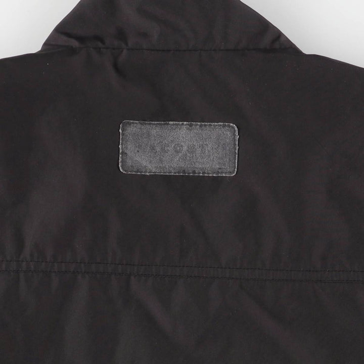 Lacoste windbreaker, men's size XL polyester black type Vintage Second Hand