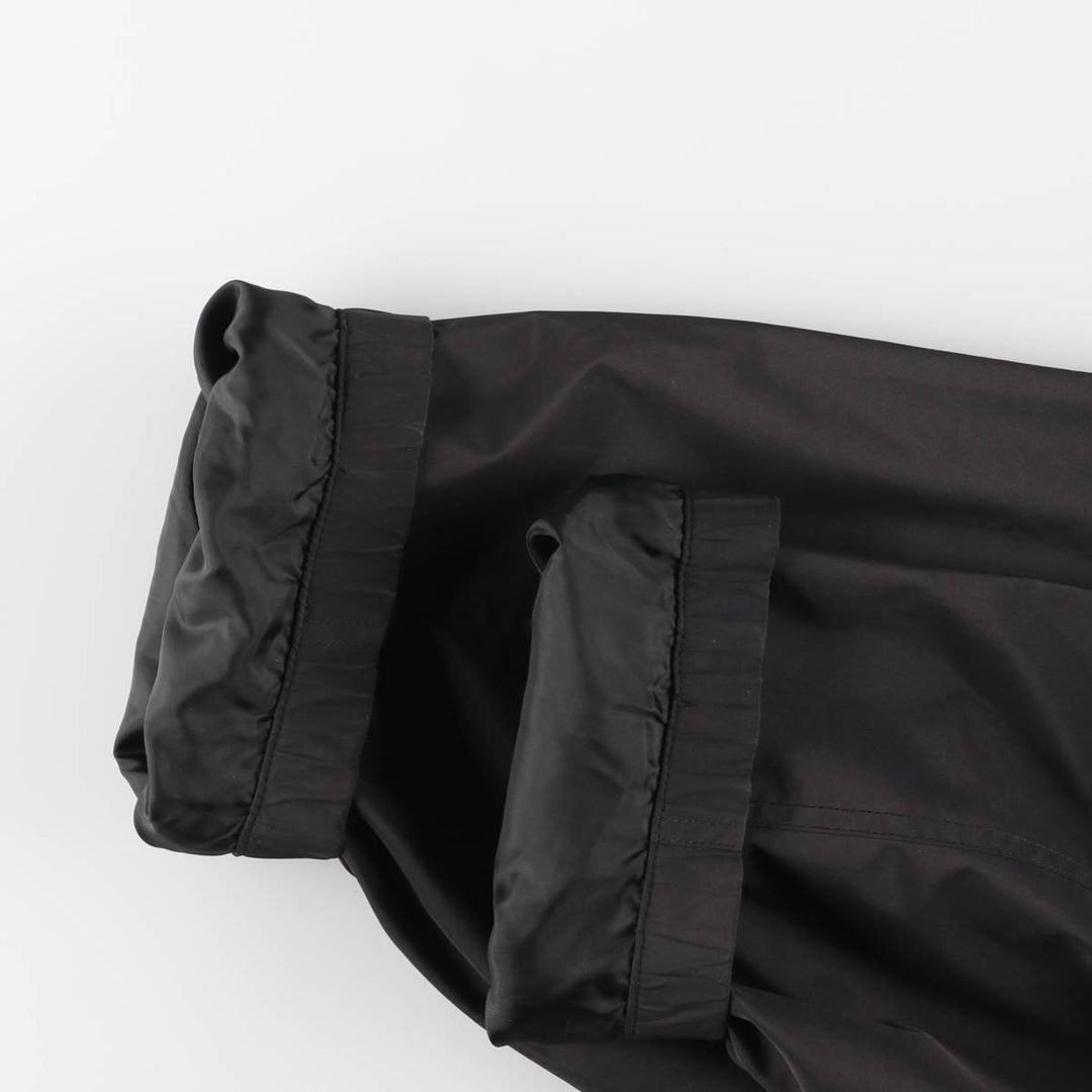 Lacoste windbreaker, men's size XL polyester black type Vintage Second Hand