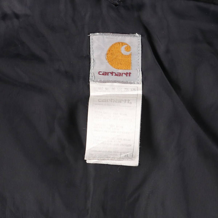 Carhartt nylon jacket, men's size XL Nylon black type Vintage Second Hand