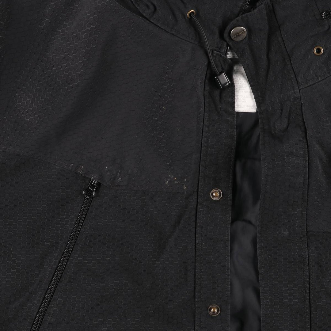 Carhartt nylon jacket, men's size XL Nylon black type Vintage Second Hand