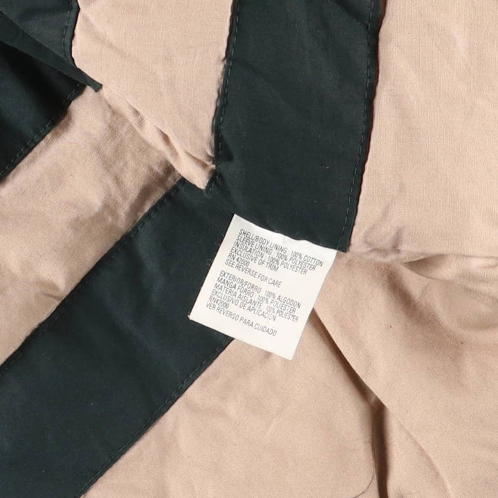 KNIGHTSBRIDGE Padded Puffer Jacket, Men's XL cotton Green type dark green Vintage Second Hand