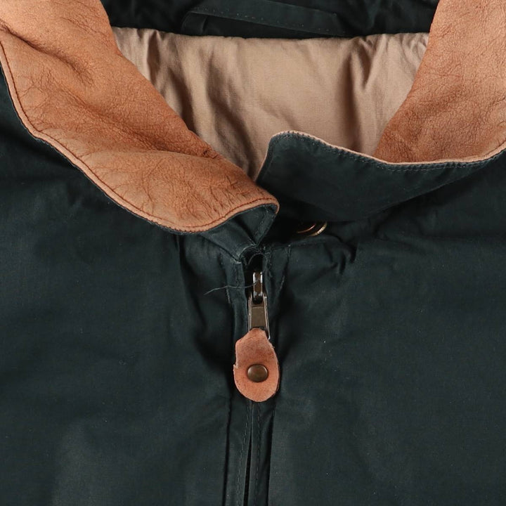 KNIGHTSBRIDGE Padded Puffer Jacket, Men's XL cotton Green type dark green Vintage Second Hand