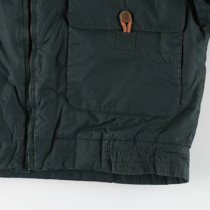KNIGHTSBRIDGE Padded Puffer Jacket, Men's XL cotton Green type dark green Vintage Second Hand