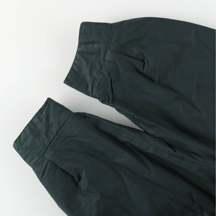 KNIGHTSBRIDGE Padded Puffer Jacket, Men's XL cotton Green type dark green Vintage Second Hand