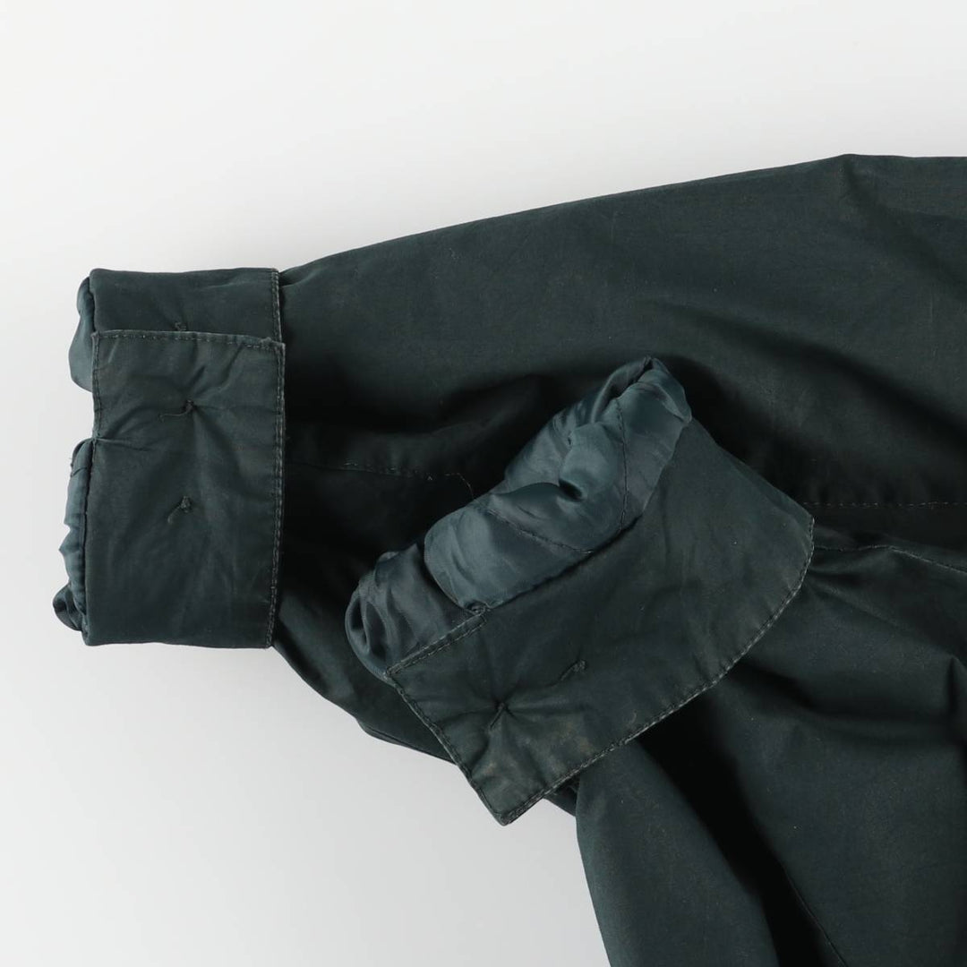 KNIGHTSBRIDGE Padded Puffer Jacket, Men's XL cotton Green type dark green Vintage Second Hand