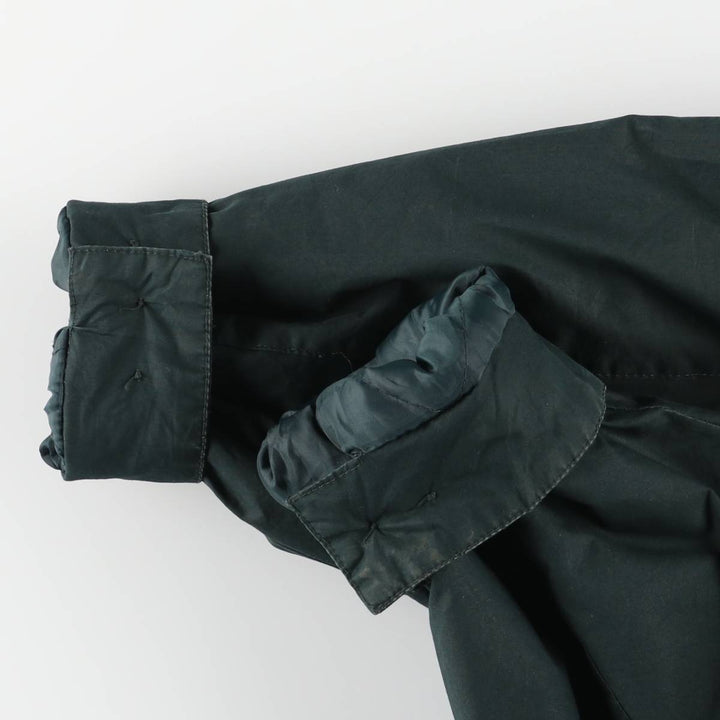 KNIGHTSBRIDGE Padded Puffer Jacket, Men's XL cotton Green type dark green Vintage Second Hand