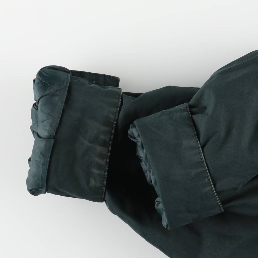 KNIGHTSBRIDGE Padded Puffer Jacket, Men's XL cotton Green type dark green Vintage Second Hand