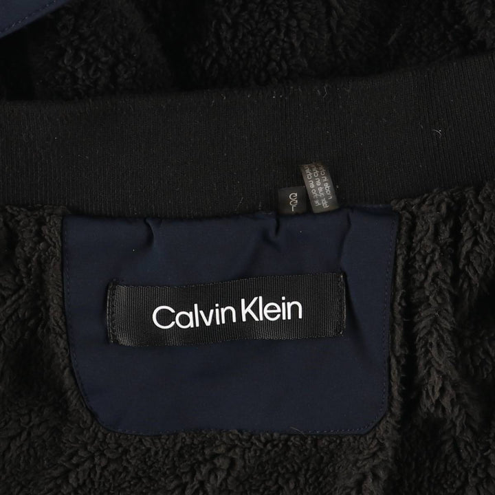Calvin Klein Men's Padded Puffer Jacket (Size L) polyester navy blue type Vintage Second Hand