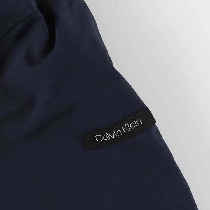 Calvin Klein Men's Padded Puffer Jacket (Size L) polyester navy blue type Vintage Second Hand