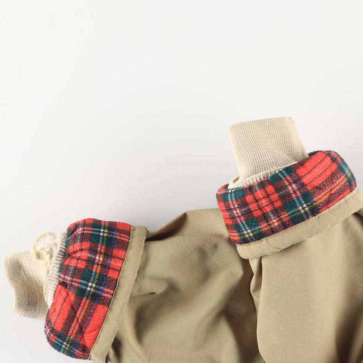 1980'S Carhartt 100th Anniversary Model Padded Puffer Jacket, Made in USA, Men's XL Nylon Beige type Vintage Second Hand