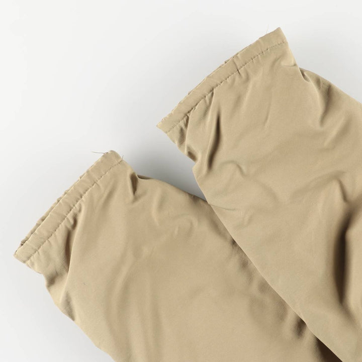 1980'S Carhartt 100th Anniversary Model Padded Puffer Jacket, Made in USA, Men's XL Nylon Beige type Vintage Second Hand