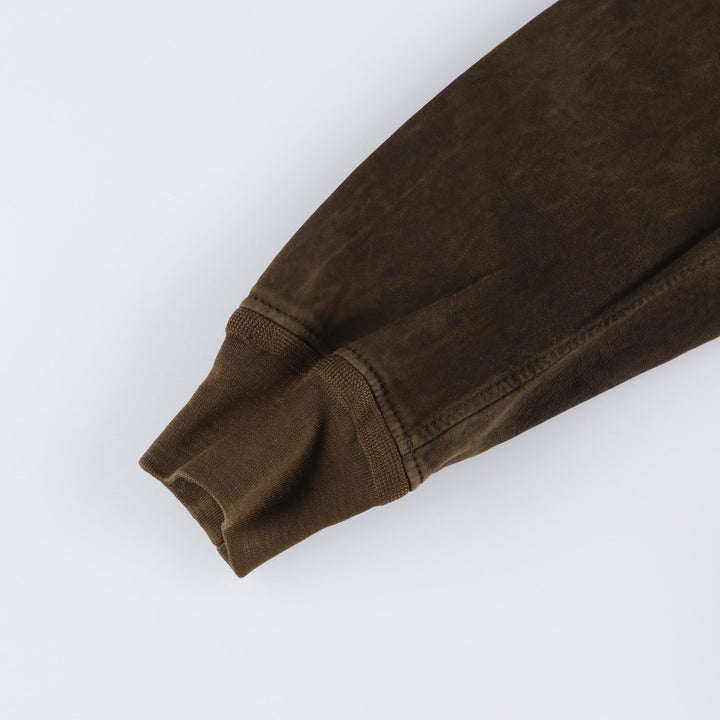 Vintage RUPP AND TAURECK LODEN-FREY suede leather blouson/balster jacket, men's size M Genuine Leather Suede Leather brown type Vintage Second Hand