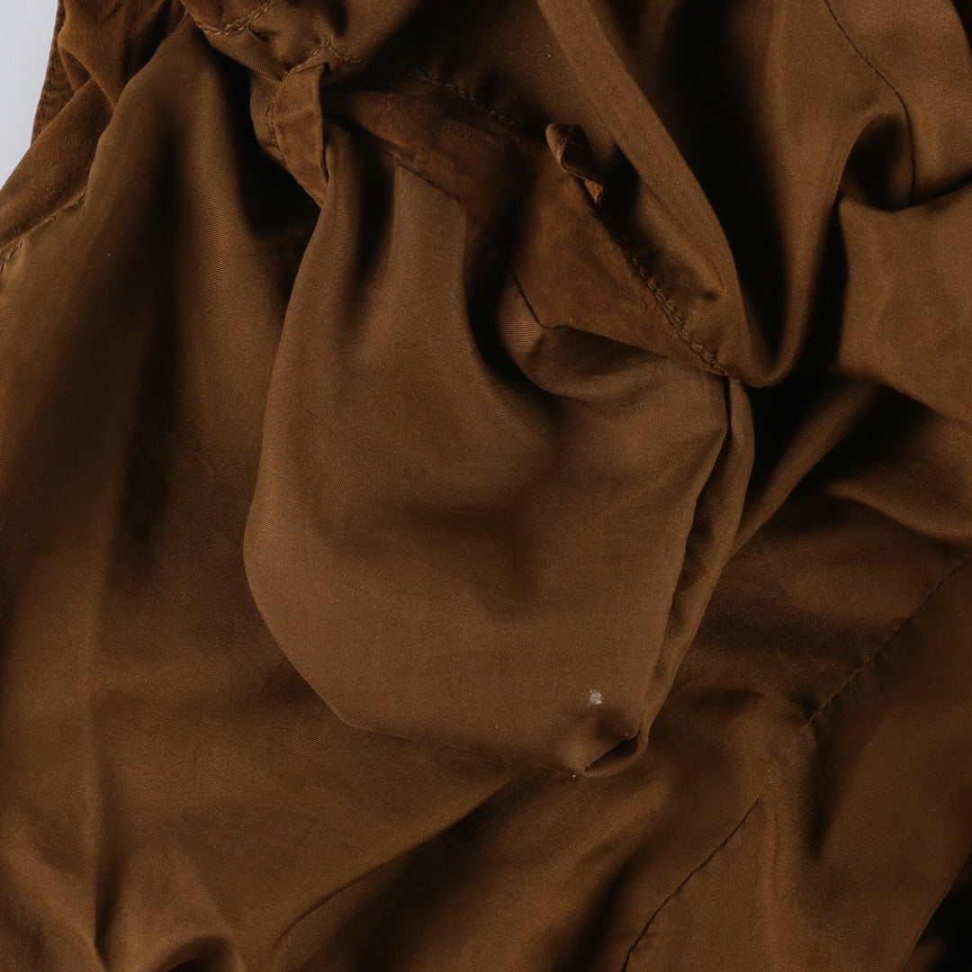VERA PELLE Balster Jacket, Suede Leather Blouson, Men's Size Medium, Vintage unclear brown type Vintage Second Hand
