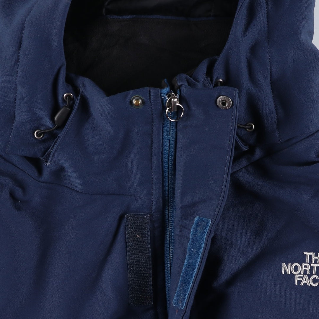 2000'S The North Face NEVER STOP EXPLORING TNF APEX padded mountain parka, shell jacket, men's size XL unclear blue type Vintage Second Hand