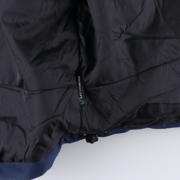 2000'S The North Face NEVER STOP EXPLORING TNF APEX padded mountain parka, shell jacket, men's size XL unclear blue type Vintage Second Hand