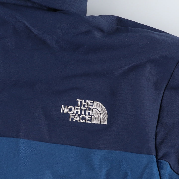 2000'S The North Face NEVER STOP EXPLORING TNF APEX padded mountain parka, shell jacket, men's size XL unclear blue type Vintage Second Hand