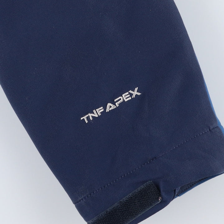 2000'S The North Face NEVER STOP EXPLORING TNF APEX padded mountain parka, shell jacket, men's size XL unclear blue type Vintage Second Hand