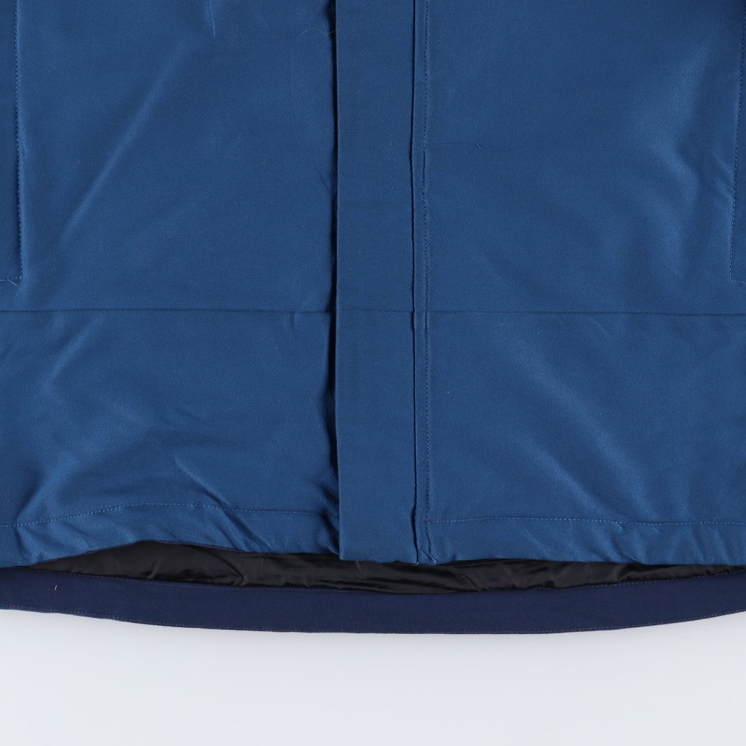 2000'S The North Face NEVER STOP EXPLORING TNF APEX padded mountain parka, shell jacket, men's size XL unclear blue type Vintage Second Hand