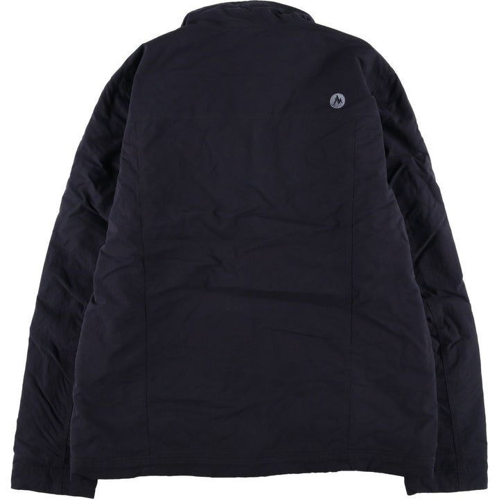 2000'S Marmot padded puffer jacket, men's size XL Nylon black type Vintage Second Hand
