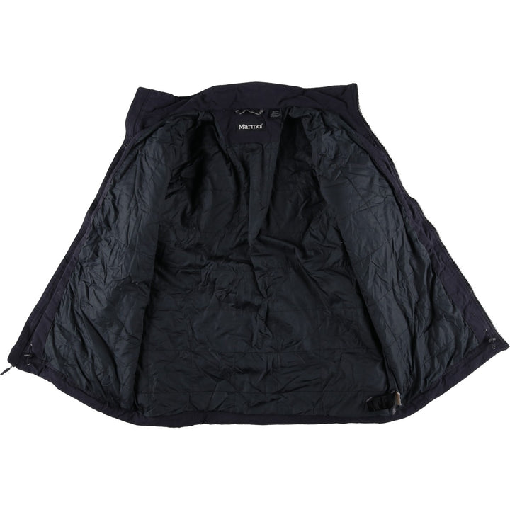 2000'S Marmot padded puffer jacket, men's size XL Nylon black type Vintage Second Hand