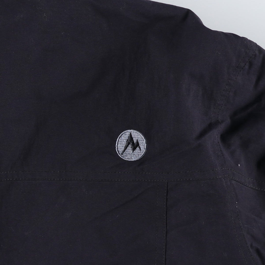 2000'S Marmot padded puffer jacket, men's size XL Nylon black type Vintage Second Hand