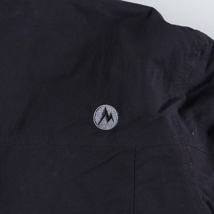 2000'S Marmot padded puffer jacket, men's size XL Nylon black type Vintage Second Hand