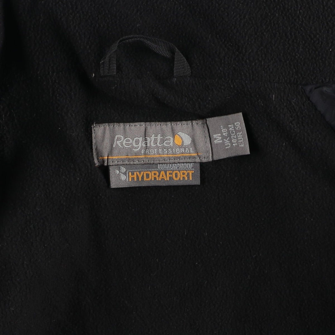 Regatta HYDRAFORT Ripstop Padded Puffer Jacket, Men's Medium polyester black type Vintage Second Hand