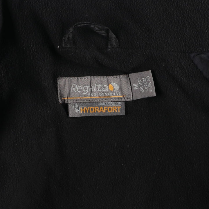 Regatta HYDRAFORT Ripstop Padded Puffer Jacket, Men's Medium polyester black type Vintage Second Hand