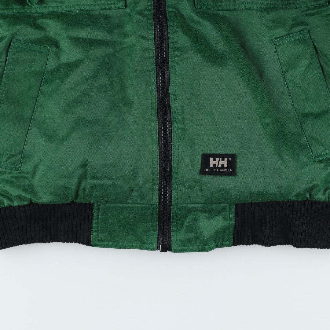 HELLY HANSEN Padded Mountain Jacket, Shell Jacket, Puffer Jacket, Men's Size M polyester green type Vintage Second Hand