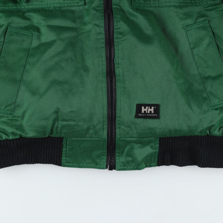 HELLY HANSEN Padded Mountain Jacket, Shell Jacket, Puffer Jacket, Men's Size M polyester green type Vintage Second Hand