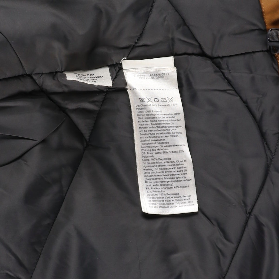 Mammut DRY TECHNOLOGY padded mountain parka, shell jacket, puffer jacket, men's size M cotton Beige type Vintage Second Hand