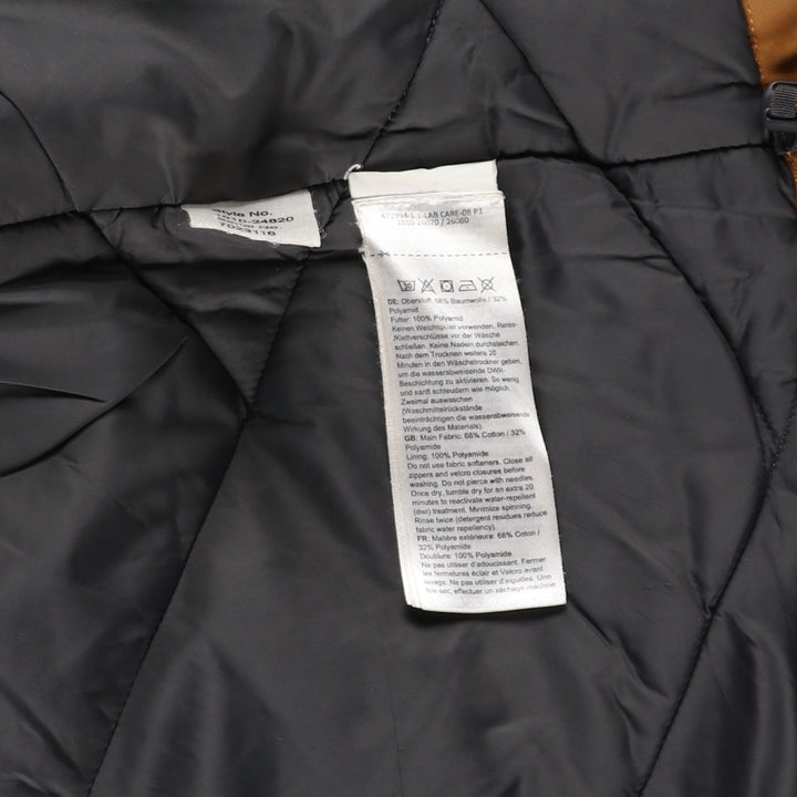 Mammut DRY TECHNOLOGY padded mountain parka, shell jacket, puffer jacket, men's size M cotton Beige type Vintage Second Hand