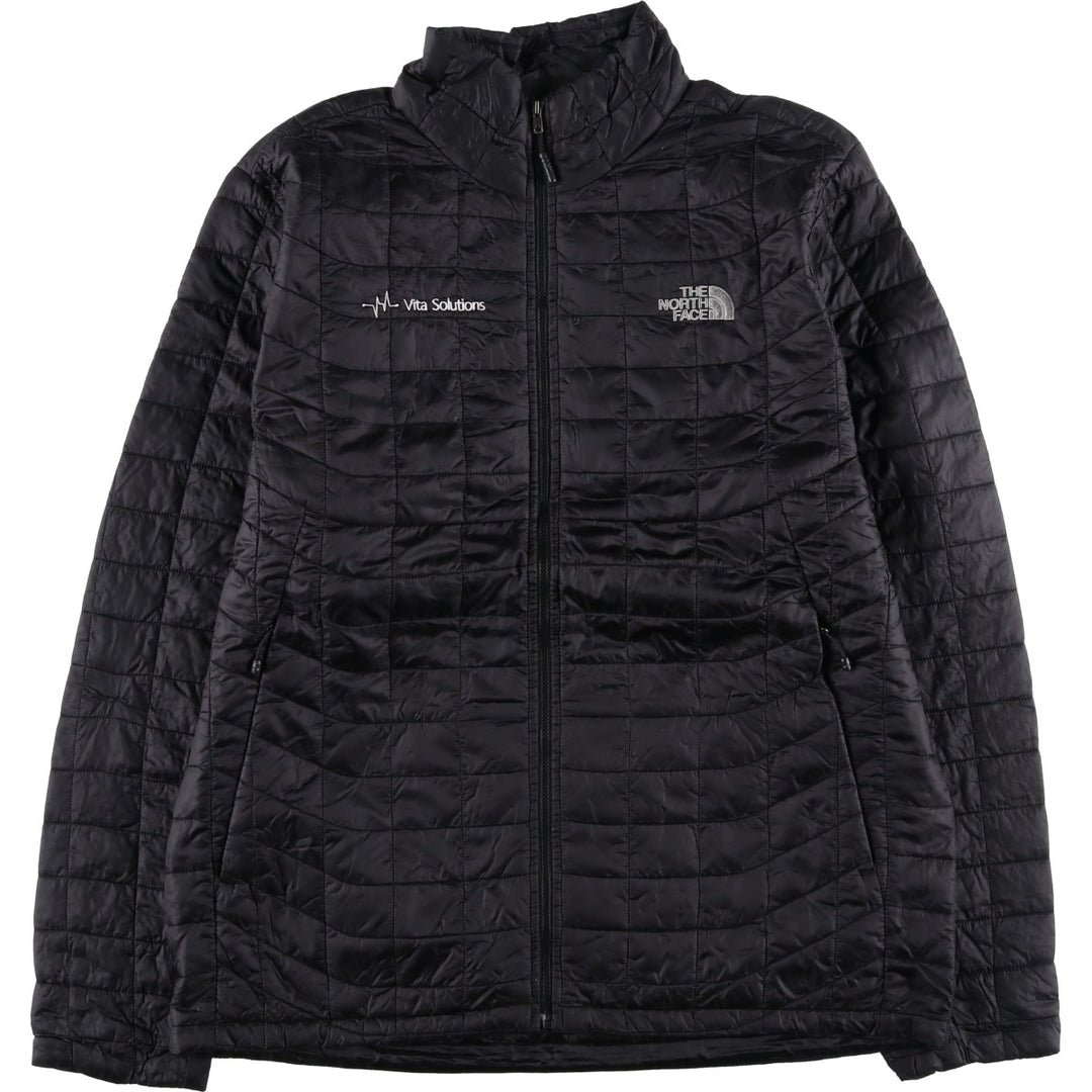 The North Face Men's Ripstop Puffer Jacket, Size L Nylon black type Vintage Second Hand