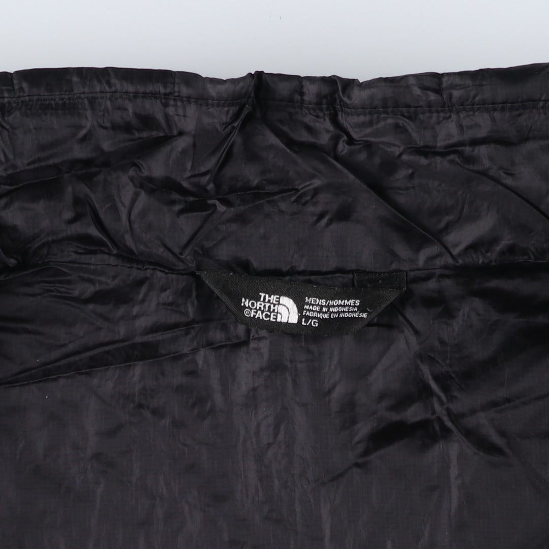 The North Face Men's Ripstop Puffer Jacket, Size L Nylon black type Vintage Second Hand