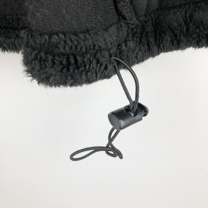 Vintage 90'S MAZMANIA all-over reindeer pattern fleece jacket, made in the USA, size L, men's acrylic black type Vintage Second Hand