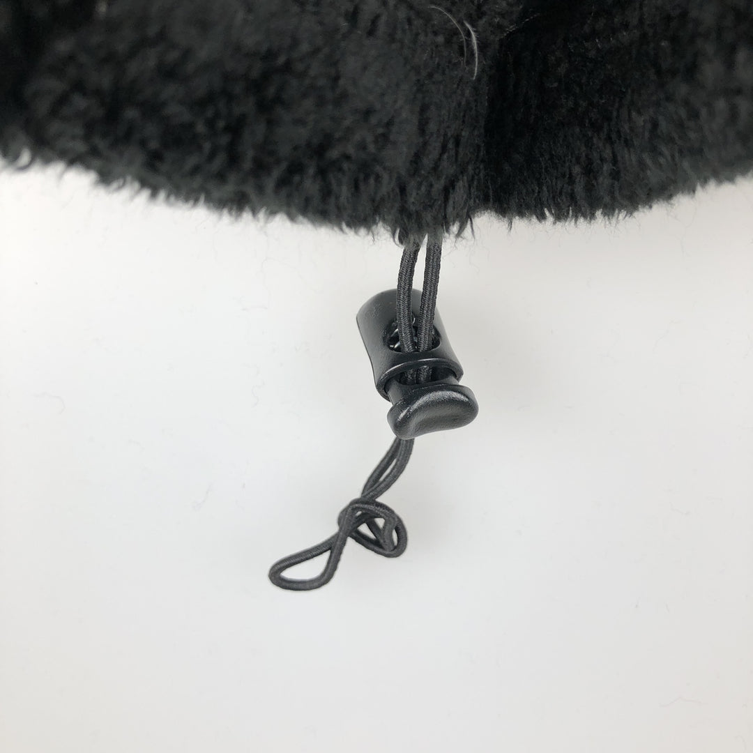 Vintage 90'S MAZMANIA all-over reindeer pattern fleece jacket, made in the USA, size L, men's acrylic black type Vintage Second Hand