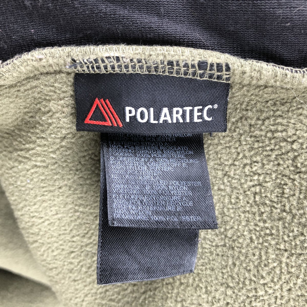 THE NORTH FACE Denali Jacket, Nylon x Fleece Jacket, Men's L size recycled polyester dark green Vintage Second Hand