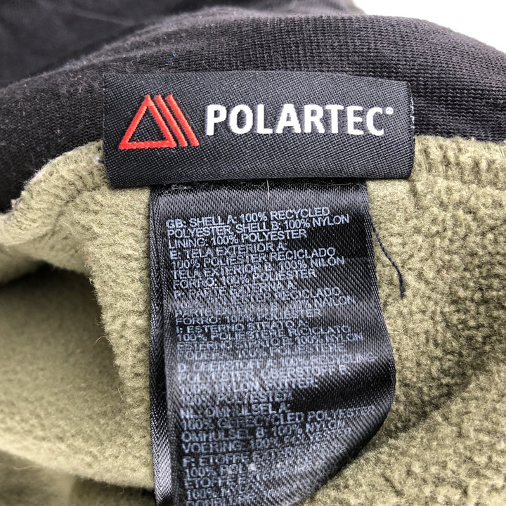 THE NORTH FACE Denali Jacket, Nylon x Fleece Jacket, Men's L size recycled polyester dark green Vintage Second Hand